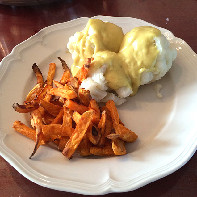 Zoete aardappelfriet in de ActiFry